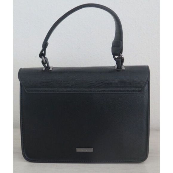 Aldo Black Top Handle Clutch/Crossbody w/Removable Strap - Picture 9 of 10
